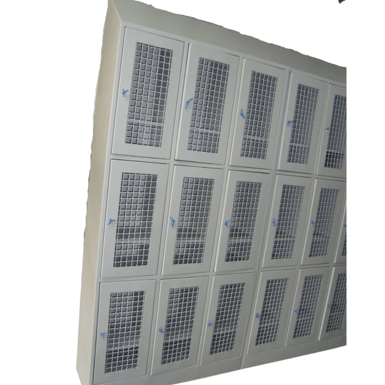 Locker puertas en malla