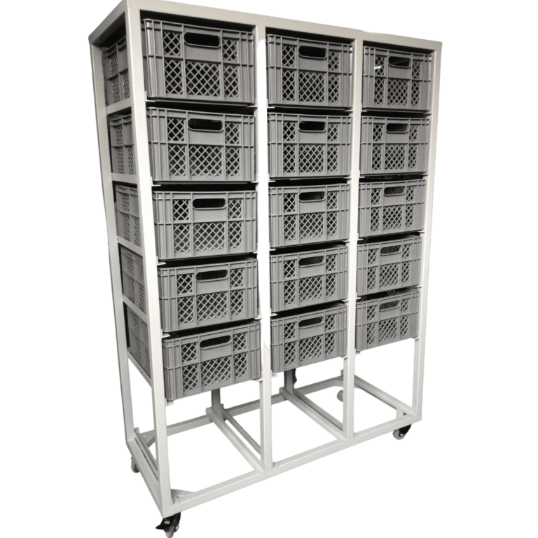 Estantería para cajas plásticas