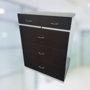 Archivador metálico 5 gavetas, organizador de carpetas