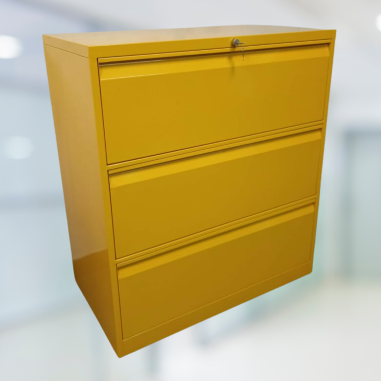 Archivador metálico de 3 gavetas, para archivar carpetas colgantes