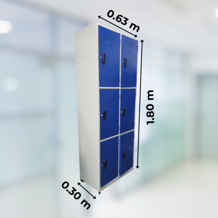 Locker 6 casillas vertical